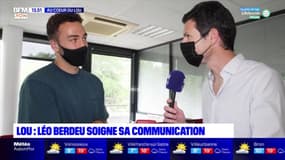 Au cœur du LOU : Léo Berdeu soigne sa communication