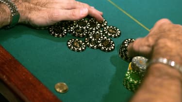 Une partie de poker à l'Aviation Club de France, en juin 2006. (photo d'illustration)