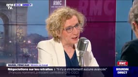 Muriel Pénicaud face à Jean-Jacques Bourdin sur RMC et BFMTV