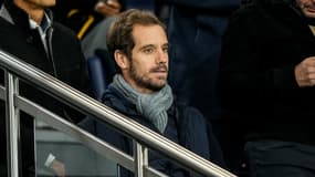 Richard Gasquet dans les tribunes du Parc des Princes en octobre 2023