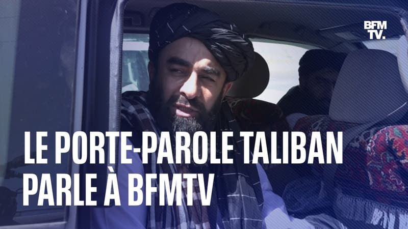 Manifestations réprimées, place des femmes...: le principal porte-parole des talibans parle à BFMTV
