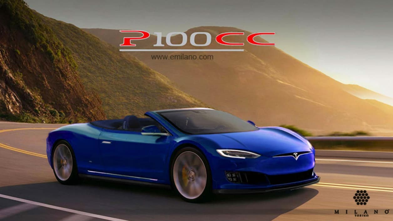 Et bien sûr la version coupé-cabriolet avec cette P100CC Et bien sûr la version coupé-cabriolet avec cette P100CC