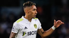 Raphinha avec Leeds, le 5 décembre 2021