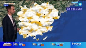 Météo Var: un ciel nuageux avec de possibles averses, jusqu'à 23°C à Toulon