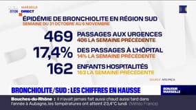 Région Sud: les chiffres de l'épidémie de bronchiolite en hausse
