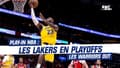 NBA : Les Lakers en playoffs, les Warriors prennent la porte