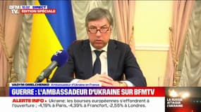 "Une attaque contre le monde entier": l'ambassadeur d'Ukraine en France dénonce sur BFMTV l'offensive russe