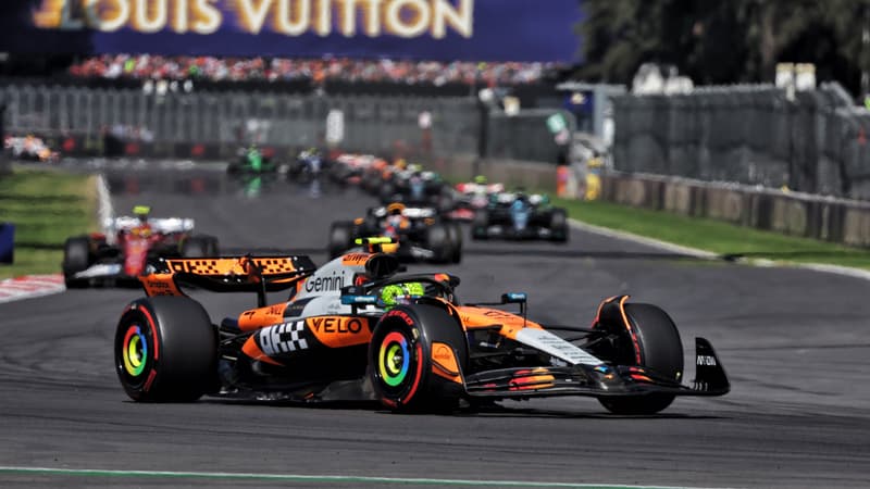 Lando Norris McLaren lors du Grand Prix du Mexique 26 octobre 2025 2161588