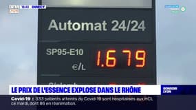 Le prix de l'essence explose dans le Rhône