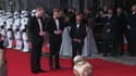 L'équipe de "Star Wars: les Derniers Jedi" sur le tapis rouge pour l'avant-première à Londres