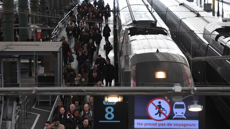 46% des Français soutiennent la mobilisation des cheminots contre la réforme ferroviaire. 
