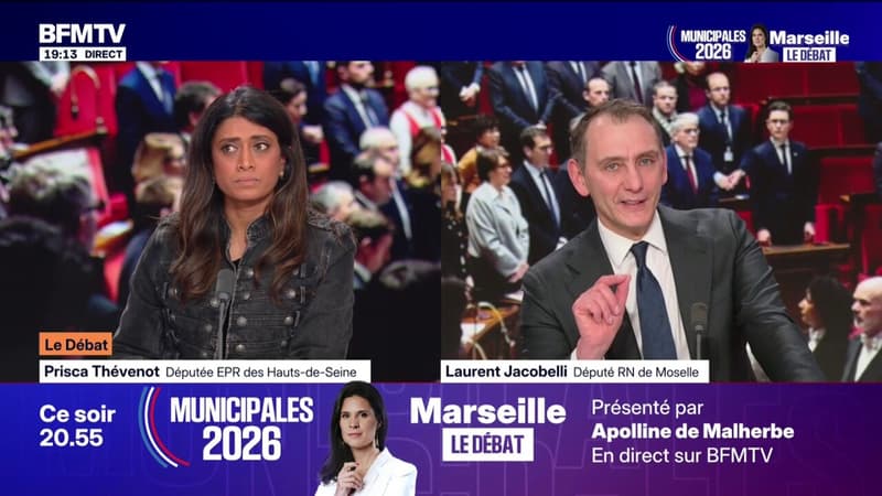 Mort de Quentin Deranque: "Le ménage que LFI doit faire, vous devez faire la même", assure Prisca Thévenot (EPR) à Laurent Jacobelli (RN)