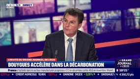 Olivier Roussat (Bouygues): "Nous sommes capables de réduire de 40% l'empreinte carbone du béton chez Bouygues construction d'ici à 2030."