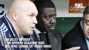 OM-Décès de Diouf: "On apprend beaucoup avec des gens comme ça" avoue Anigo 