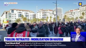 Mobilisation du 11 février: 20.000 manifestants à Toulon selon les syndicats, 10.000 selon la police