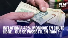  Inflation à 42%, monnaie en chute libre… Que se passe-t-il en Iran ?  