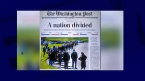 La Une du Washington Post 
