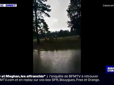 Lyon: les images des violents orages qui ont éclaté jeudi soir