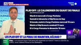 Hockey: play-off de Ligue Magnus pour Gap et poule de maintien pour Briançon