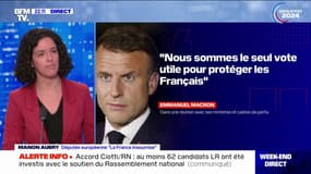 Manon Aubry (LFI): "Le chaos, c'est lui, c'est Emmanuel Macron"