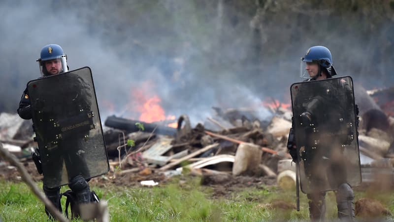 2.500 gendarmes sont déployés à Notre-Dame-des-Landes.