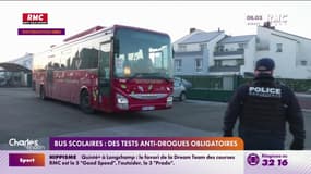 INFO RMC : des tests antidrogue obligatoires pour les chauffeurs de bus scolaires