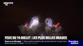 Les plus belles images des feux d'artifice du 14-Juillet