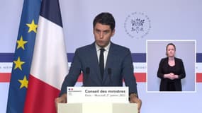 Gabriel Attal: "Le président de la République a demandé le durcissement des contrôles aux frontières"