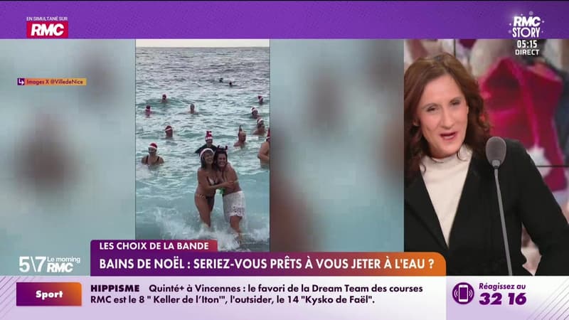 Les choix de la bande : Bains de Noël : seriez-vous prêts à vous jeter à l'eau ? - 26/12