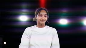 Sya Dembélé alias B-Girl Syssy lors des championnats du monde de breakdance à Louvain, le 24 septembre 2023