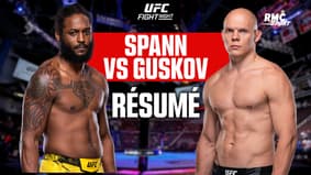 Résumé UFC : Une finition quasi-inespérée scelle le combat Spann-Guskov