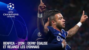 Benfica-Lyon : Depay égalise et relance les Lyonnais