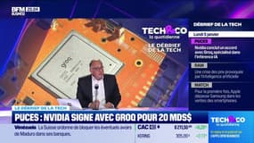 Puces : Nvidia signe avec Groq pour 20 milliards de dollars - 05/01