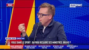 Voile dans le sport : "François Bayrou impose une ligne", observe Antoine Diers