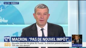 Emmanuel Macron: "Pas de nouvel impôt"