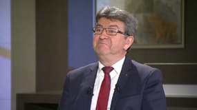 Jean-Luc Mélenchon ce vendredi soir sur BFMTV en direct de Marseille.