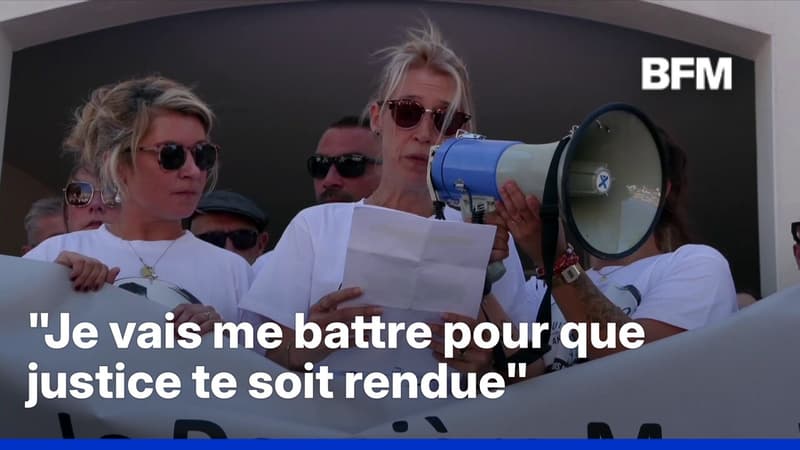 Lynchage de Louis: "Je ne veux plus entendre parler d'excuse de minorité", affirme sa mère