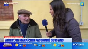Alpes-Maritimes: à la rencontre d'Albert, maraîcher au marché de Menton