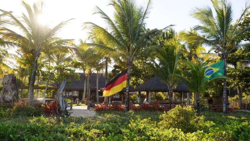Campo Bahia, camp de base de l'Allemagne