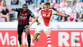 Tim Leperle et Pierre Kalulu lors d'un match amical, le 16 juillet.