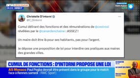 Cumul de fonctions : la députée Christelle d'Intorni propose une loi