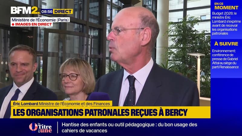 Budget 2026: Éric Lombard défend la nécessité de 