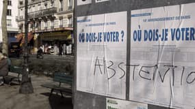 L'abstention pourrait atteindre de nouveaux records en 2014. La photo a été prise en 2010 lors des régionales à Paris