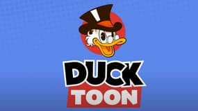 Logo de Ducktoon, application de webtoon lancée par l'éditeur de Picsou Magazine.