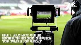 Ligue 1 : Aulas milite pour une redistribution des droits de diffusion "pour sauver le foot français"