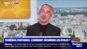 "Ce dont on a besoin c'est d'avoir la présence d'adultes proches des élèves", estime Laurent Zameckowski, porte-parole de la Peep