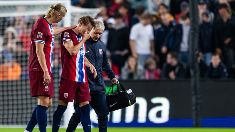 Arsenal: inquiétude pour Odegaard, blessé à la cheville gauche trois semaines avant le choc face au PSG