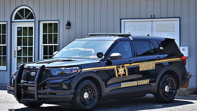 Voiture de police du comté de Jefferson, aux Etats-Unis (image d'illustration)