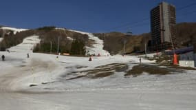 La station de ski de Super-Besse dans le Massif Central.