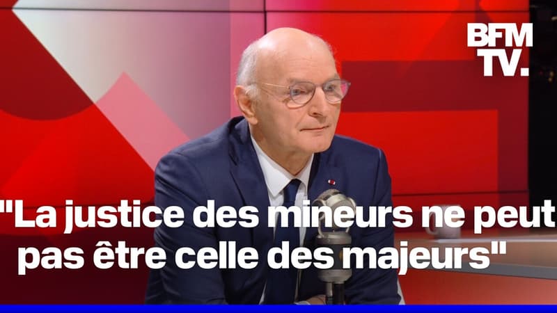 Excuse de minorité, budget.. L'interview en intégralité du garde des Sceaux Didier Migaud